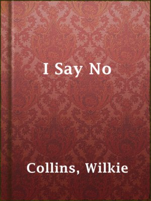 cover image of I Say No